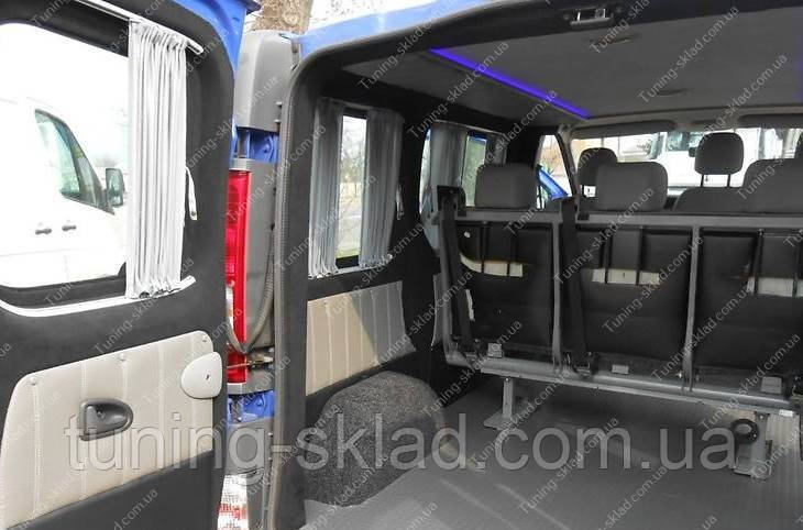 Автомобильные шторки для Рено Трафик (шторки на стекла Renault Trafiс) - фото 2 - id-p108827529