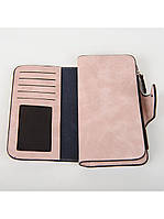 Жіночий гаманець, клатч Baellerry Forever, балери. Ніжно-рожевий (пудровий). Замша PU, фото 4
