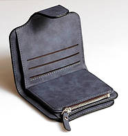 Жіночий гаманець, клатч Baellerry Forever Mini, балери. Синій. Замша PU, фото 2