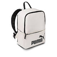 Женский стильный рюкзак Puma, пума. Белый. Кожзам, фото 3