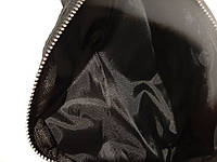 Стильна шкіряна чорна поясна сумка, бананка Calvin Clain, кельвін., фото 5