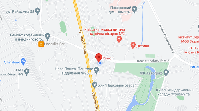 Схема проїзду