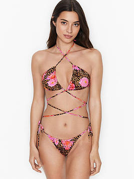 Купальник Victoria's Secret Dominical Strappy ОРИГІНАЛ (верх S/низ М) + парео