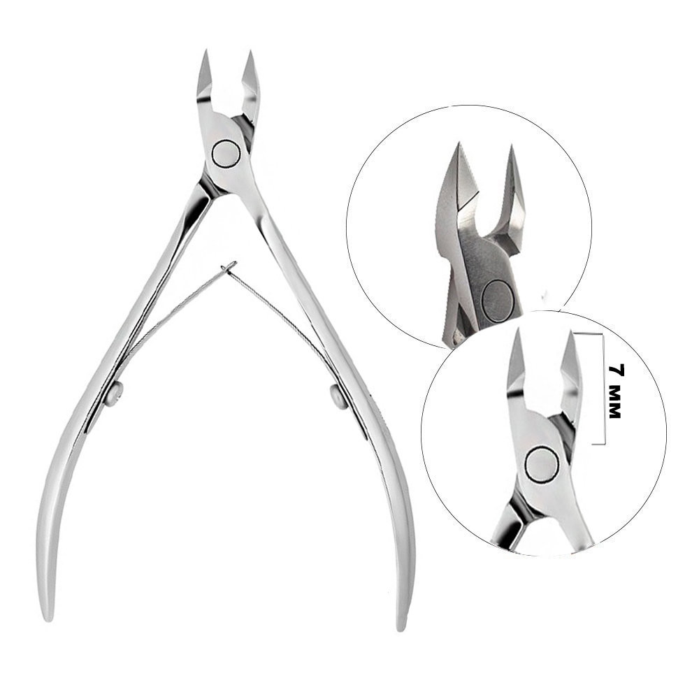 Кусачки професійні для шкіри Staleks EXPERT 90-7 мм, фото 1