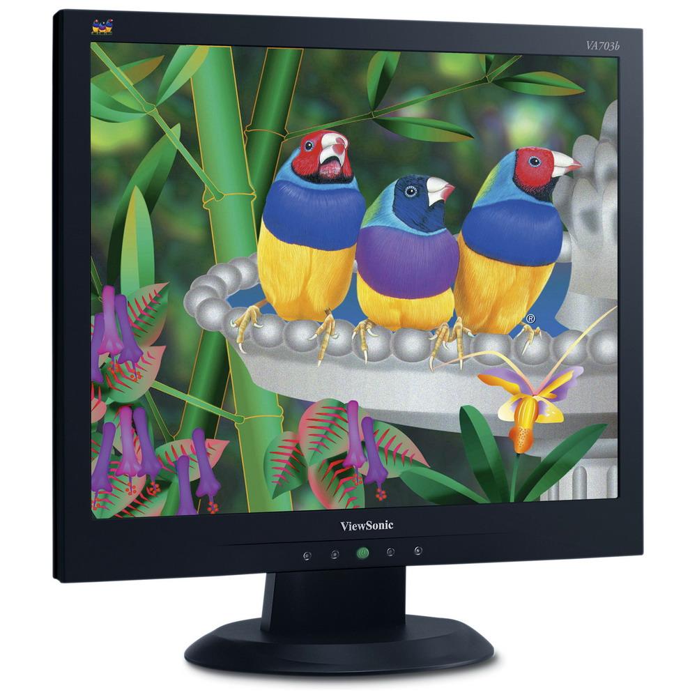 Монітор 17" 1280*1024 ViewSonic VA703B VGA чорний продам Гар.12міс! A-