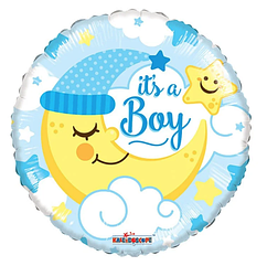 Фольгований М'яч Круглий "it's A BOY"45см