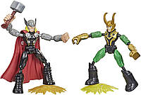 Фигурка Hasbro Мстители Тор против Локи Серии Бенди Marvel Thor Loki