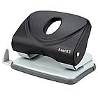 Діркопробивач для паперу Axent Welle-2 3820-01-A, пластиковий, 20 аркушів, чорний