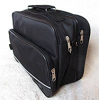Мужская сумка через плечо es8s2130 черная папка портфель А4
