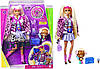 Barbie Extra Style 8 Блондинка з косичками Лялька Барбі Екстра Mattel (GYJ77), фото 2