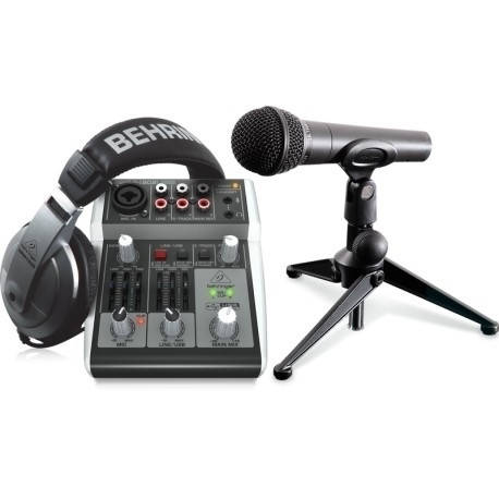 Комплект для звукозапису Behringer PODCASTUDIO 2 USB, фото 1