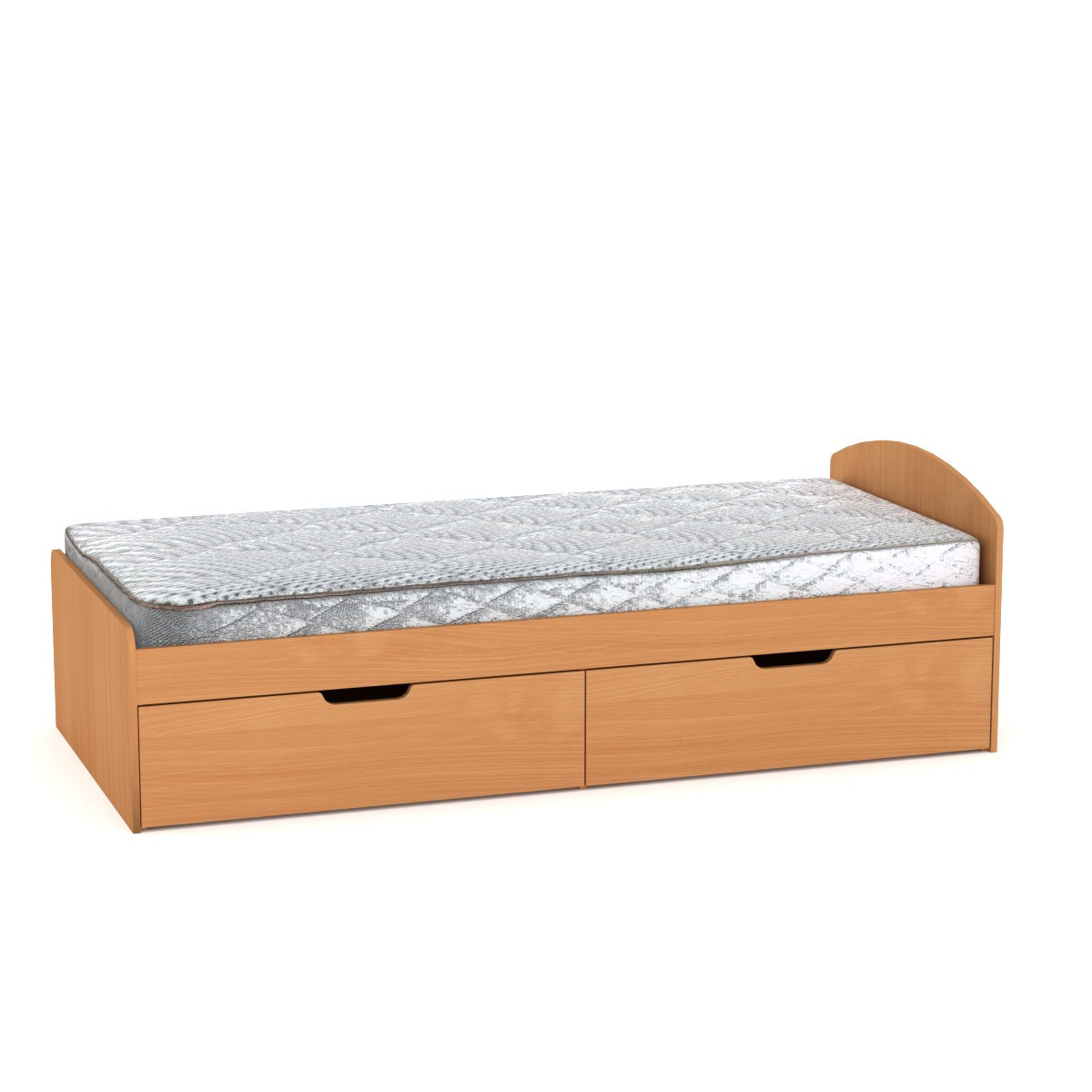 Ліжко 90+2 Компаніт односпальне з ящиками для дітей