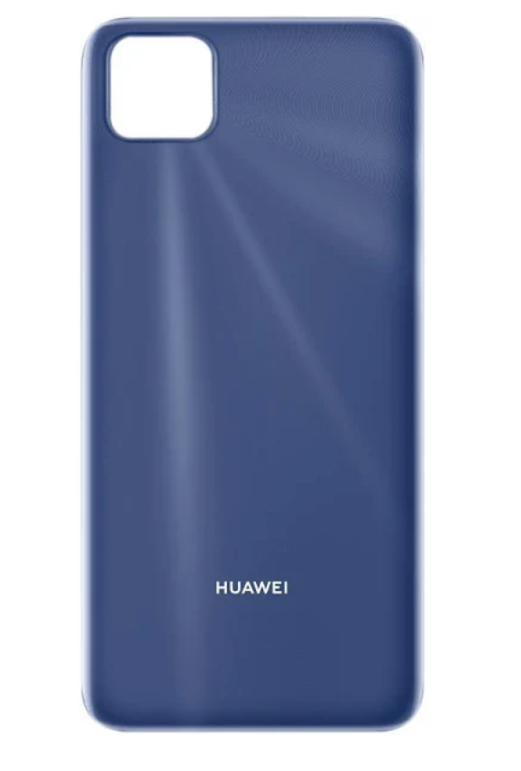 Задня кришка для Huawei Y5p 2020, синя, Phantom Blue, оригінал (Китай) + скло камери