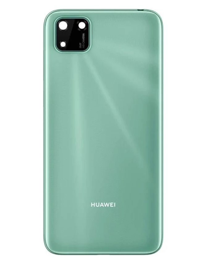 Задня кришка для Huawei Y5p 2020, зелена, Mint Green, оригінал (Китай) + скло камери