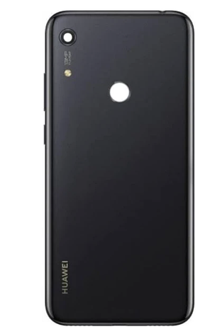 Задня кришка для Huawei Y6S, чорна, оригінал (Китай), фото 1