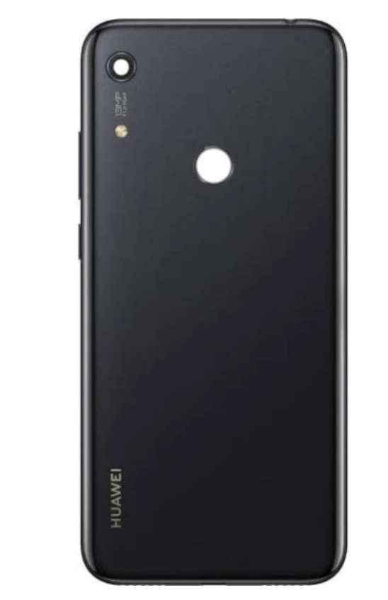 Задня кришка для Huawei Y6S, чорна, оригінал (Китай)