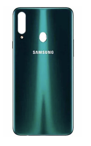 Задня кришка Samsung A207F Galaxy A20s 2019, зелена, оригінал (Китай), фото 1
