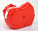 Генератор мильних бульбашок фотокамера, колір червоний, з ремінцем і запасками, фото 6