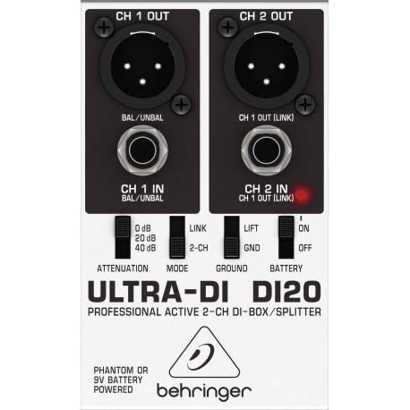 Дірект-бокс Behringer DI20, фото 1
