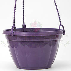 Підвісний горщик для квітів 2.5 л, фіолетовий (Україна)