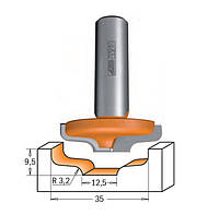 Фреза для декорирования 35 x 9,5 x 47,6 мм, хвостовик 12 мм CMT (970.504.11)