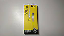 Кабель iPhone/iPad Budi cable lightning, 1м, white