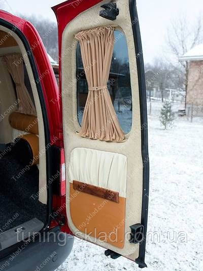 Автомобильные шторки для Фольксваген Кадди (шторки на стекла Volkswagen Caddy) - фото 2 - id-p108768130