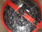 Медогонка 2- рамкова н/ж AISI 304, поворотна, касети з нержавіючої сталі (КЗ), фото 2