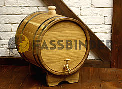 Жбан дубовий (бочка) для напоїв Fassbinder™ 20 літрів