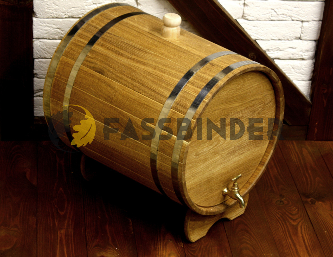 Дубовий жбан (бочка) для алкоголю Fassbinder™ 40 літрів