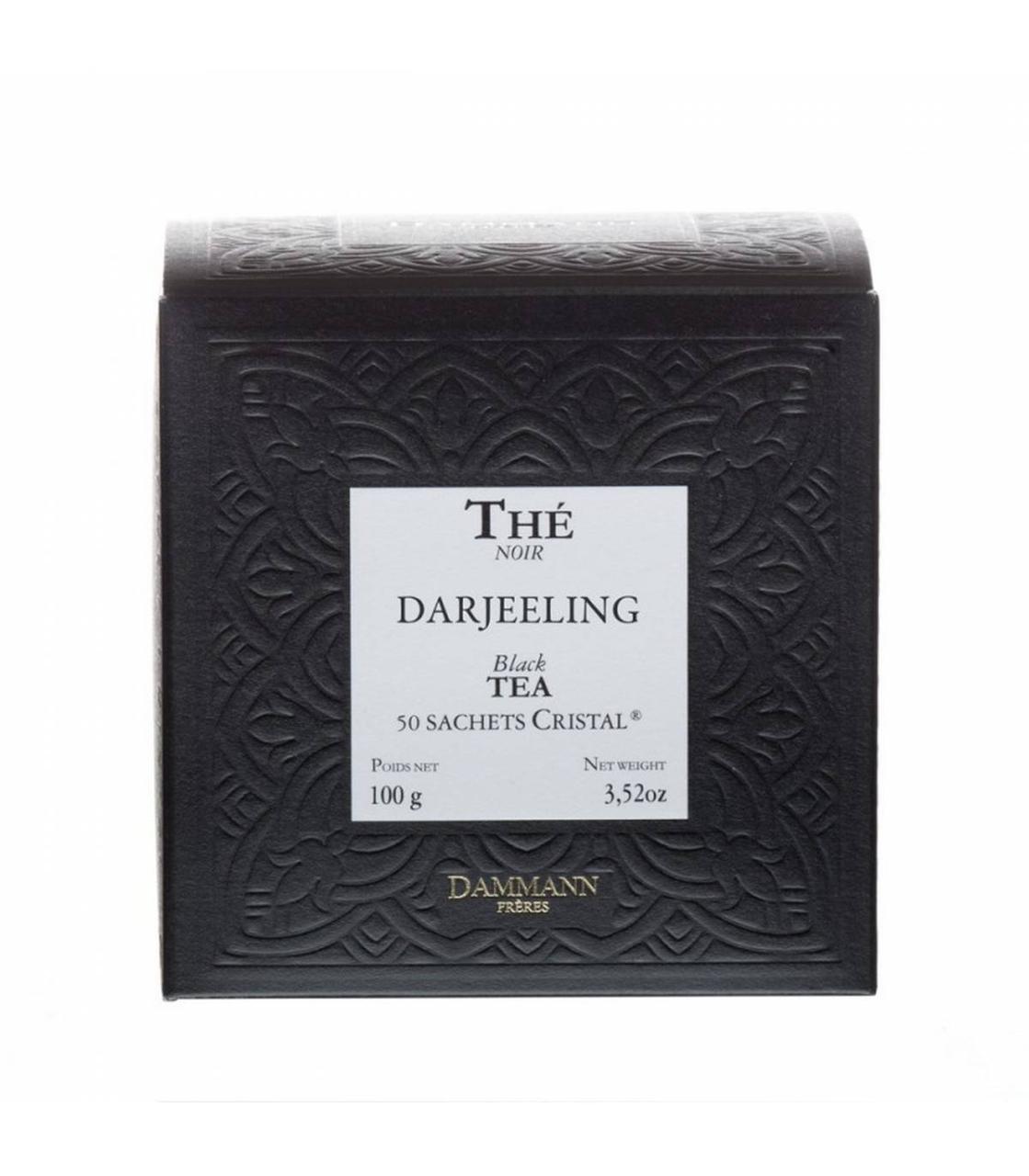 Чорний чай Dammann Freres Дарджилінг 200 г в пакетиках