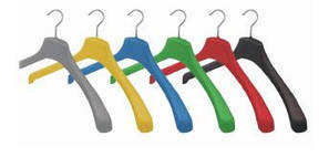 Вішалки пластикові з металевим гачком