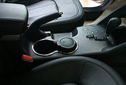 Кільця на підсклянник (нерж.) для Hyundai IX-35 2010-2015 рр