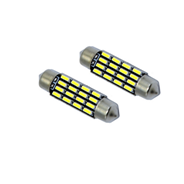 LED лампа AC C5W 16 SMD 4014 39мм (36208)