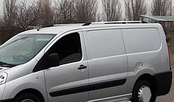 Рейлінги Хром Довга база, Пластикові ніжки для Fiat Scudo 2007-2015 рр