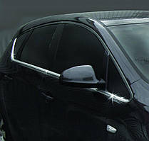 Нижня окантовка вікон (Hatchback, 8 шт, нерж) Carmos - Турецька сталь для Opel Astra J 2009-2015 рр