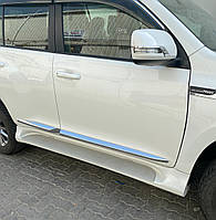 Молдинг дверей (дизайн 2018-2025) для Toyota Land Cruiser Prado 150