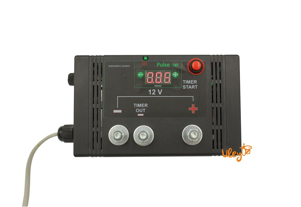 Блок живлення 3 в 1 (электронаващиватель) з таймером Pulse 12 вольт, 100Вт 8А імпульсний, фото 1