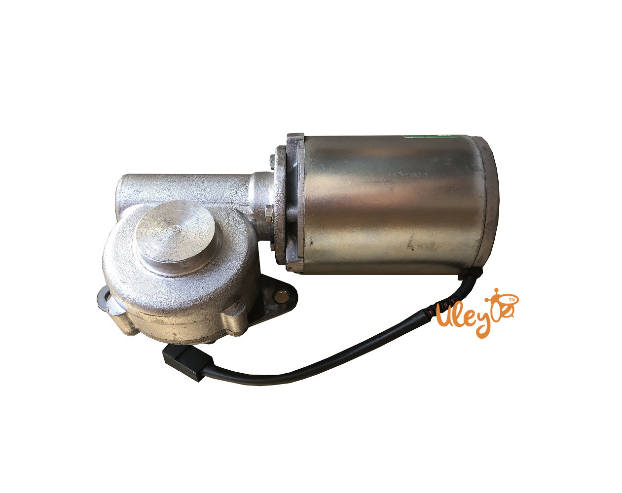 Редуктор з мотором для медогонки, з черв'ячною передачею, до приводу 12В, потужність 75 Вт, фото 1