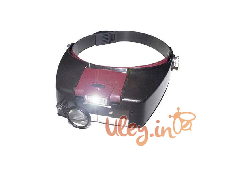 Лупа Бджоляра налобні, з LED підсвічуванням, фото 1