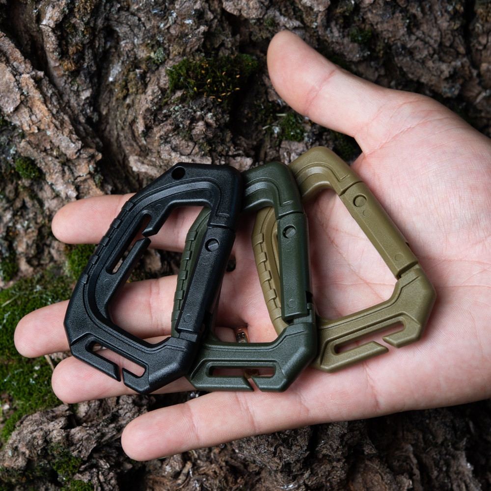 КАРАБІН TACTICAL ПЛАСТИКОВИЙ BLACK M-TAC