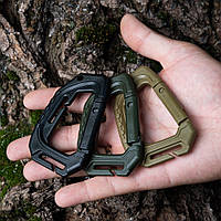 КАРАБІН TACTICAL ПЛАСТИКОВИЙ BLACK M-TAC