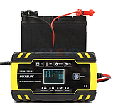 Зарядний пристрій для автомобільного акумулятора Foxsur 12V 8A - 24V 4A, фото 10