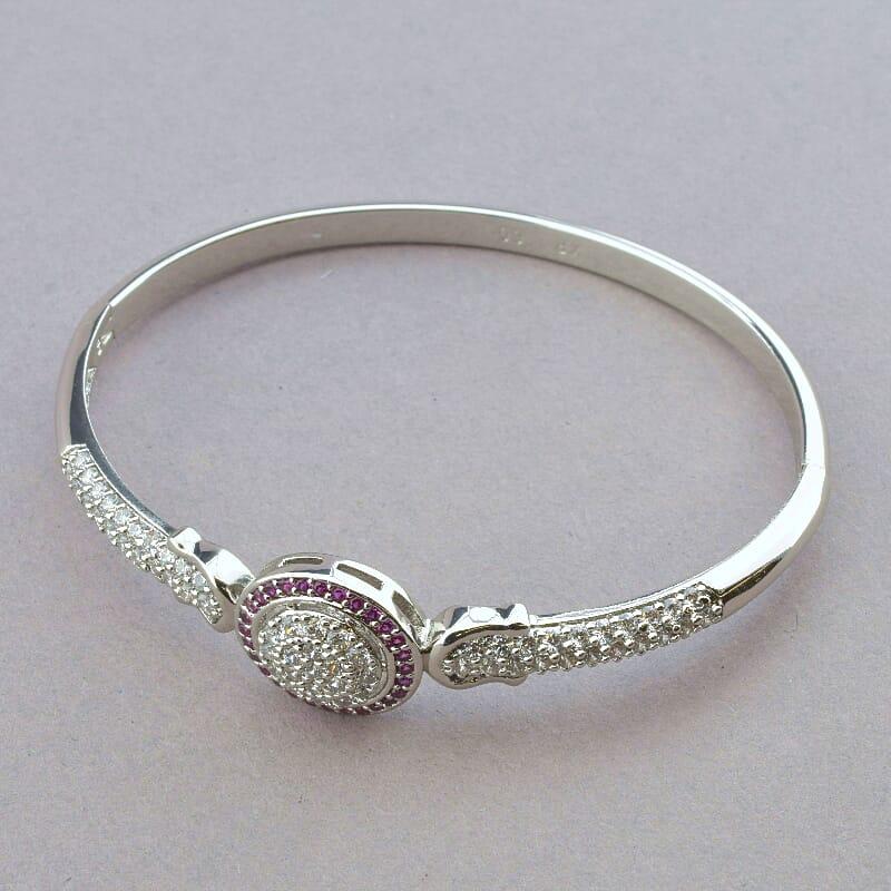 Браслет 'XUPING' Фіаніт 17 см. (родій), фото 1