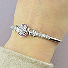 Браслет 'XUPING' Фіаніт 17 см. (родій), фото 2