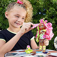 Лялька Фернесса і Птилли птеродактиль Печерний клуб 25 см Cave Club Fernessa Doll Mattel, фото 2