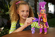 Лялька Роралея і тигреня Ферелл Печерний клуб 25 см Cave Club Roaralai Doll Mattel, фото 4