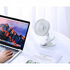 Вентилятор на прищіпці Joyroom Clip Fan 360° JR-CY288 2000 мА·год Білий, фото 2