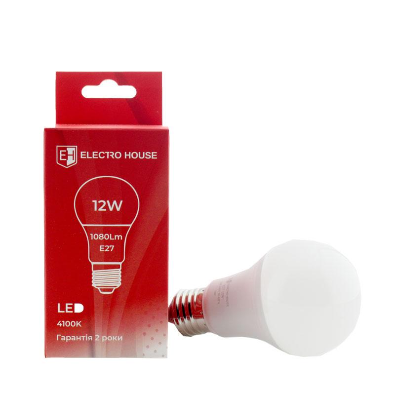 LED-лампа A60 E27 12 Вт 4100 К