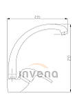 Змішувач для кухні Invena Ava New BZ-06-L01, фото 3